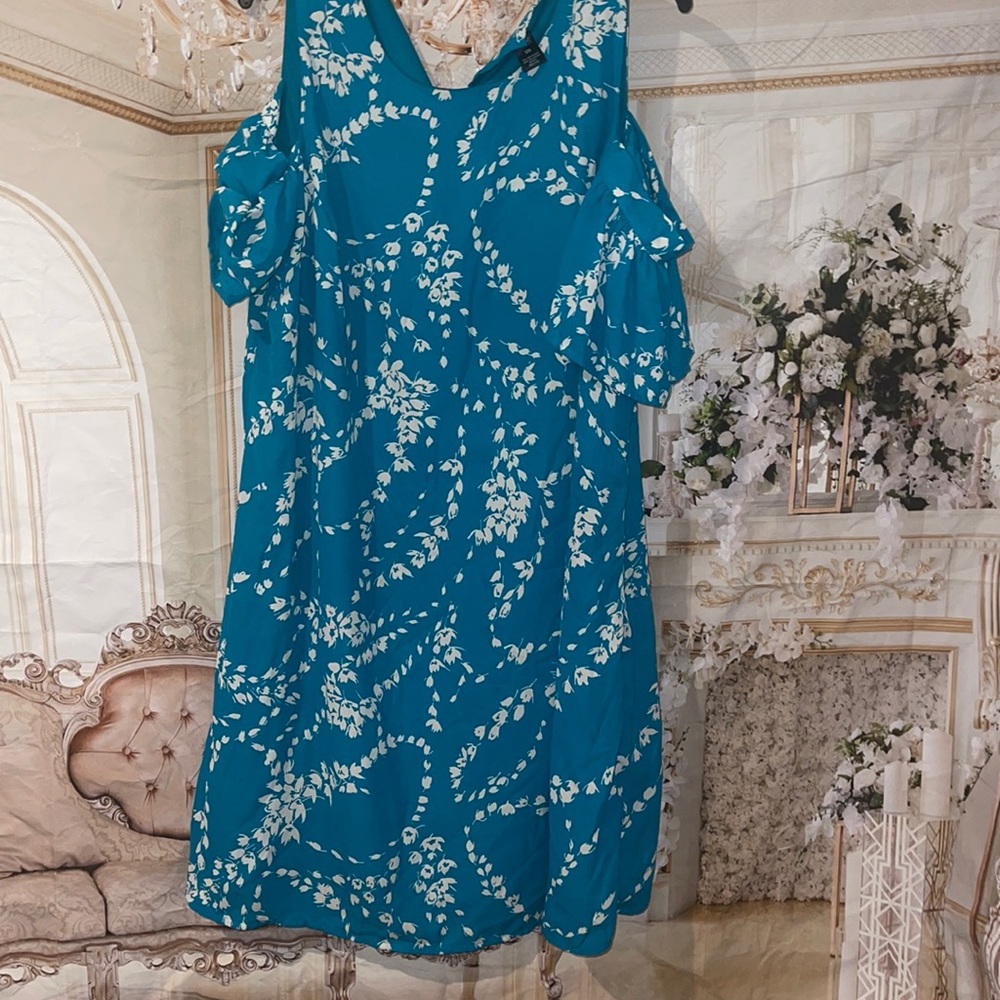 Plus size shift dress